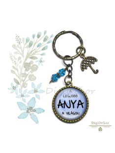 A legjobb Anya a világon - kulcstartó