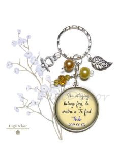 Ma vőlegény, holnap férj... feliratos kulcstartó