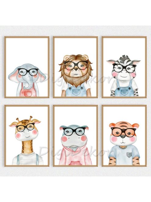 Szemüveges állatok 1. 