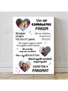 Fényképes "Csodálatos párom" tábla 4