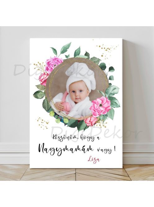 Fényképes falikép Nagymamának
