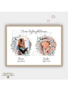 Fotós falikép Mamának, 2 fényképpel