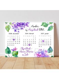 Orgonavirágos, naptáras falikép 3 gyerekhez