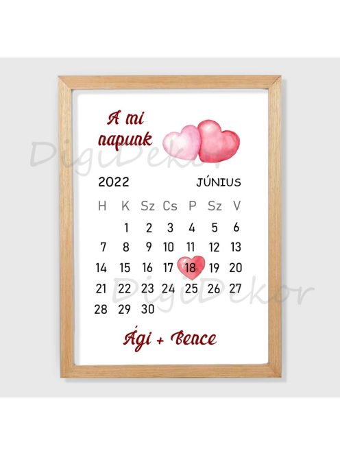 Naptáras falikép pároknak 2