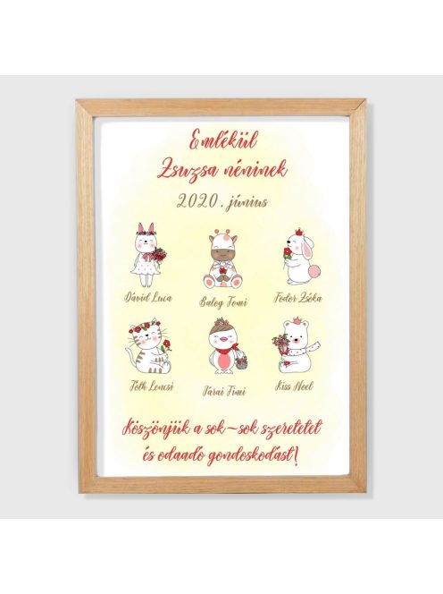 Búcsúajándék bölcsis, ovis ballagásra