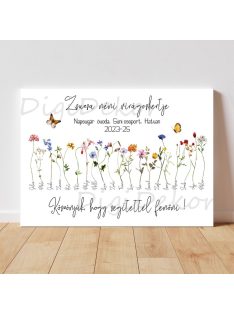 Búcsúajándék óvónőnek, tanítónak, tábla