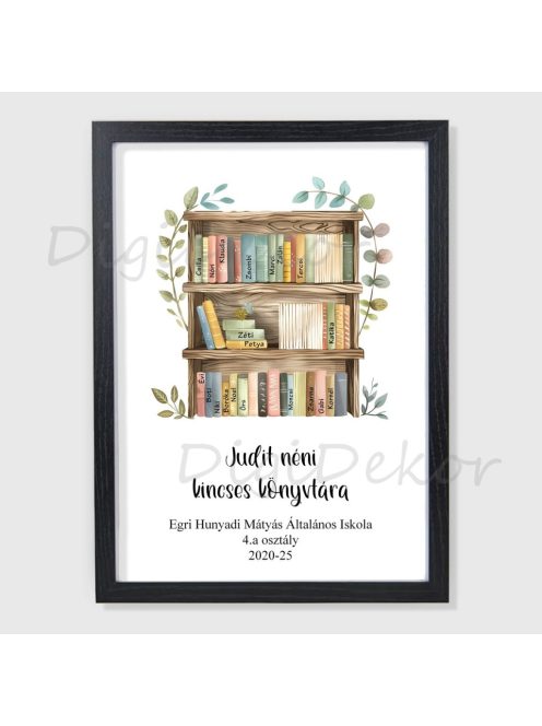 Tanító néni könyvtára, búcsúajándék 3