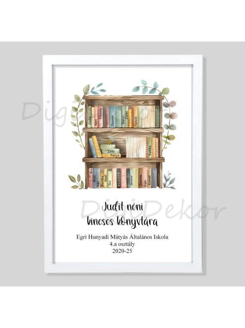 Tanító néni könyvtára, búcsúajándék 4