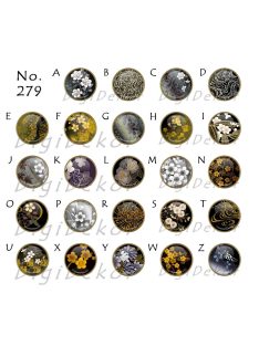 Elegáns virágmintás nyakláncok