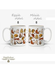 Mókás, cicás bögre