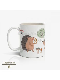 Gyűjtögető sünis bögre