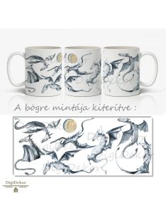 Különleges sárkányos bögre