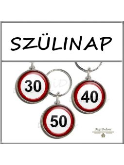 Szülinapi kulcstartók