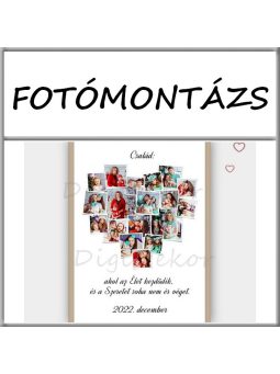 Fotómontázs, fényképes tábla