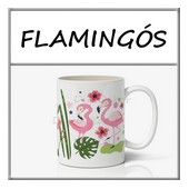 Flamingós bögre